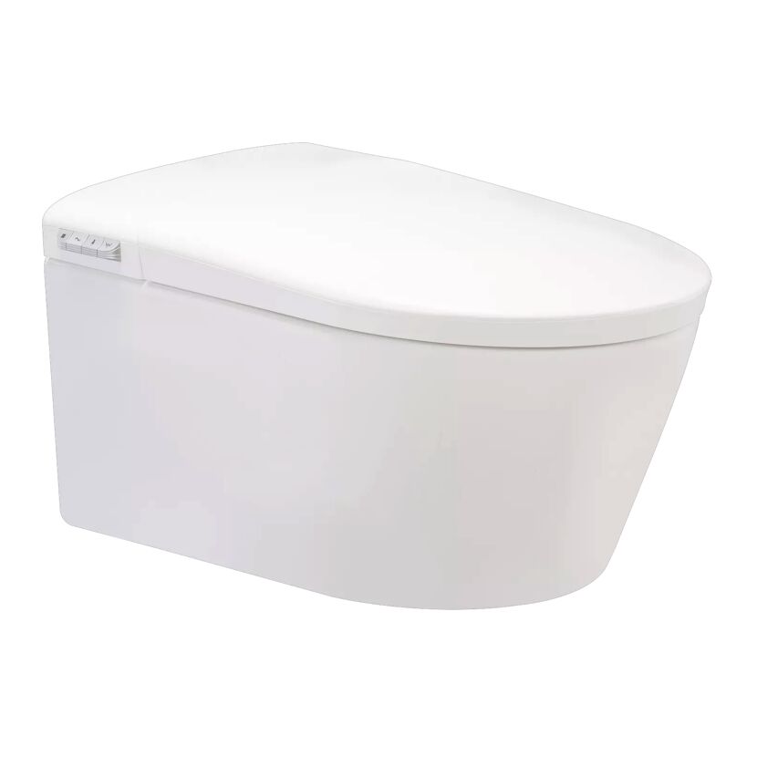 Dusch-WC spülrandlos 'Divino' inklusive WC-Sitz weiß