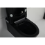 Verkleinertes Bild von Dusch-WC 'Divino' schwarz spülrandlos, temperaturgesteuerter WC-Sitz