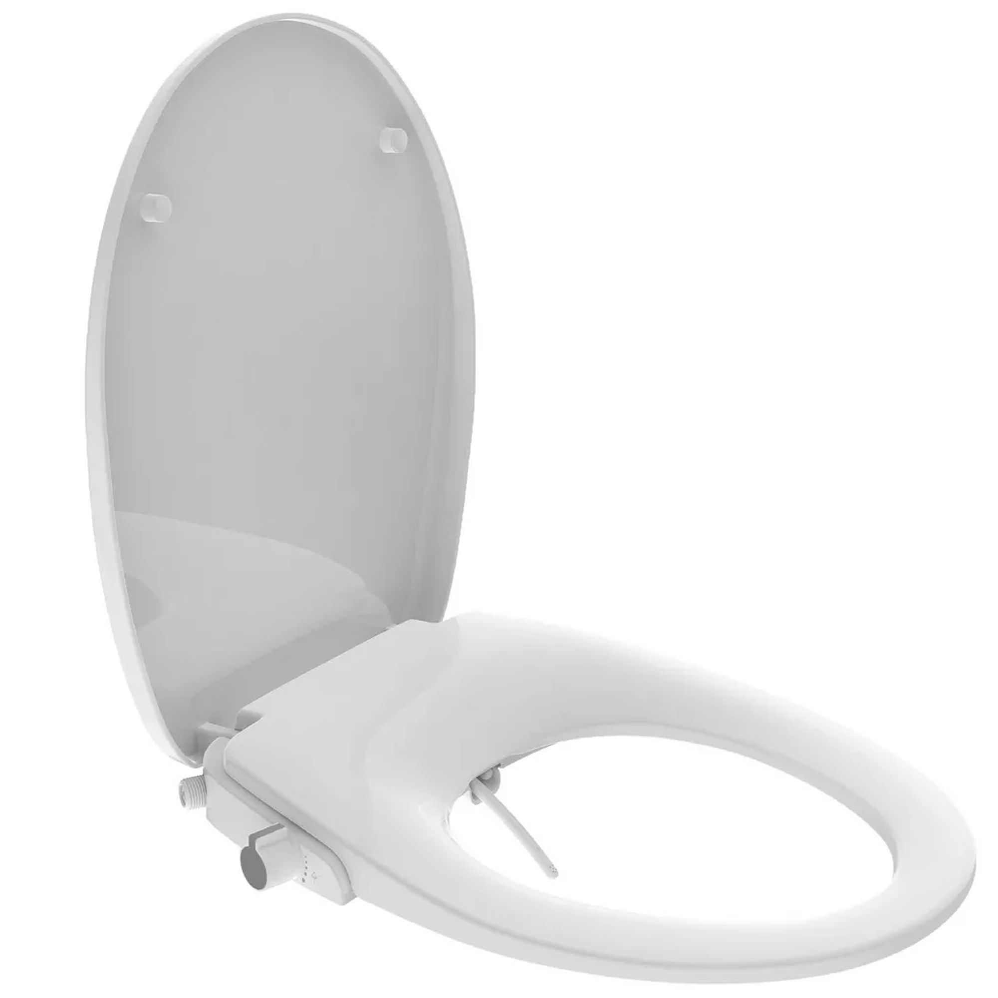 Dusch-WC-Sitz mit Absenkautomatik weiß Thermoplast