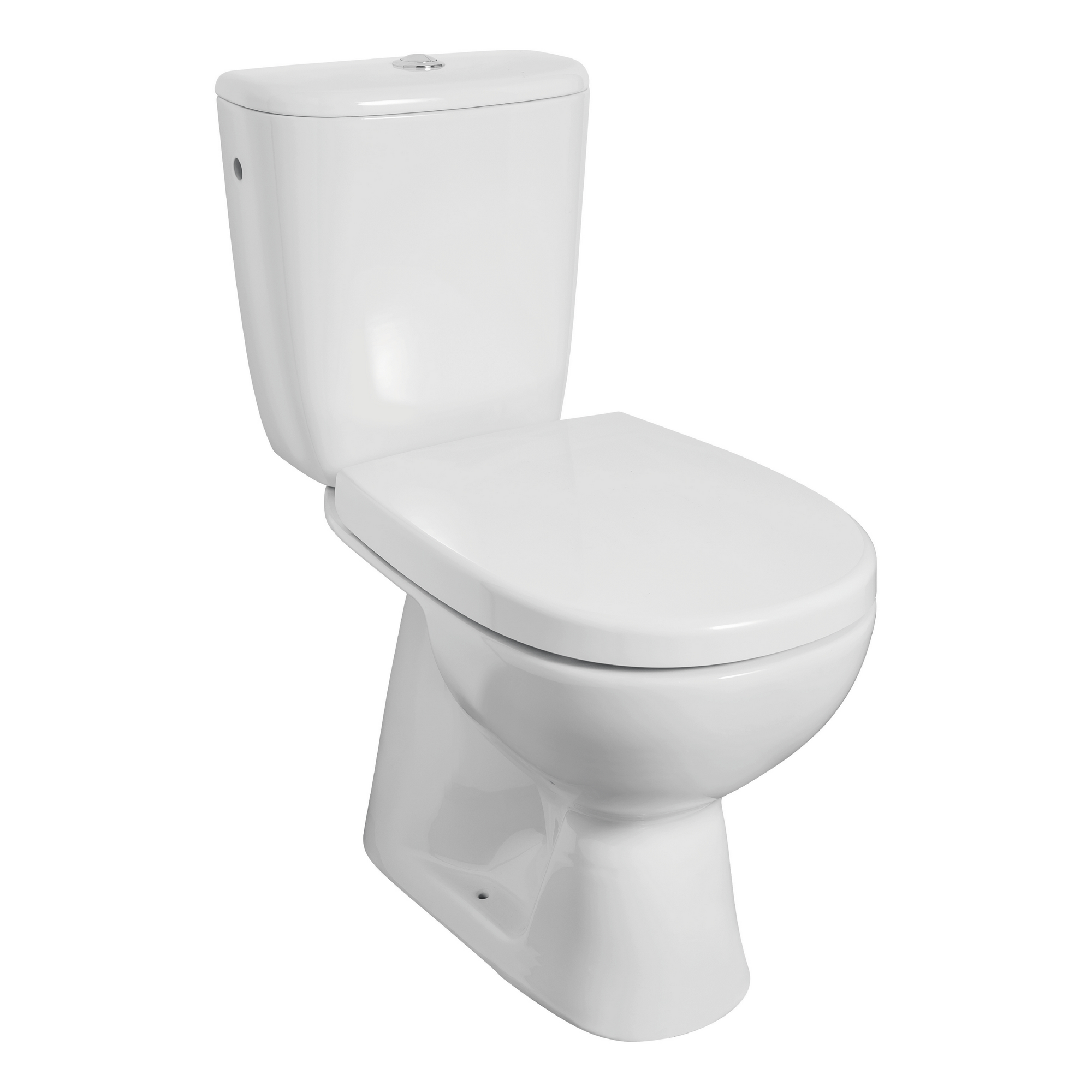 Stand-WC 'Rivera' weiß 36 x 79,5 x 65 cm, senkrechter Abgang + product picture