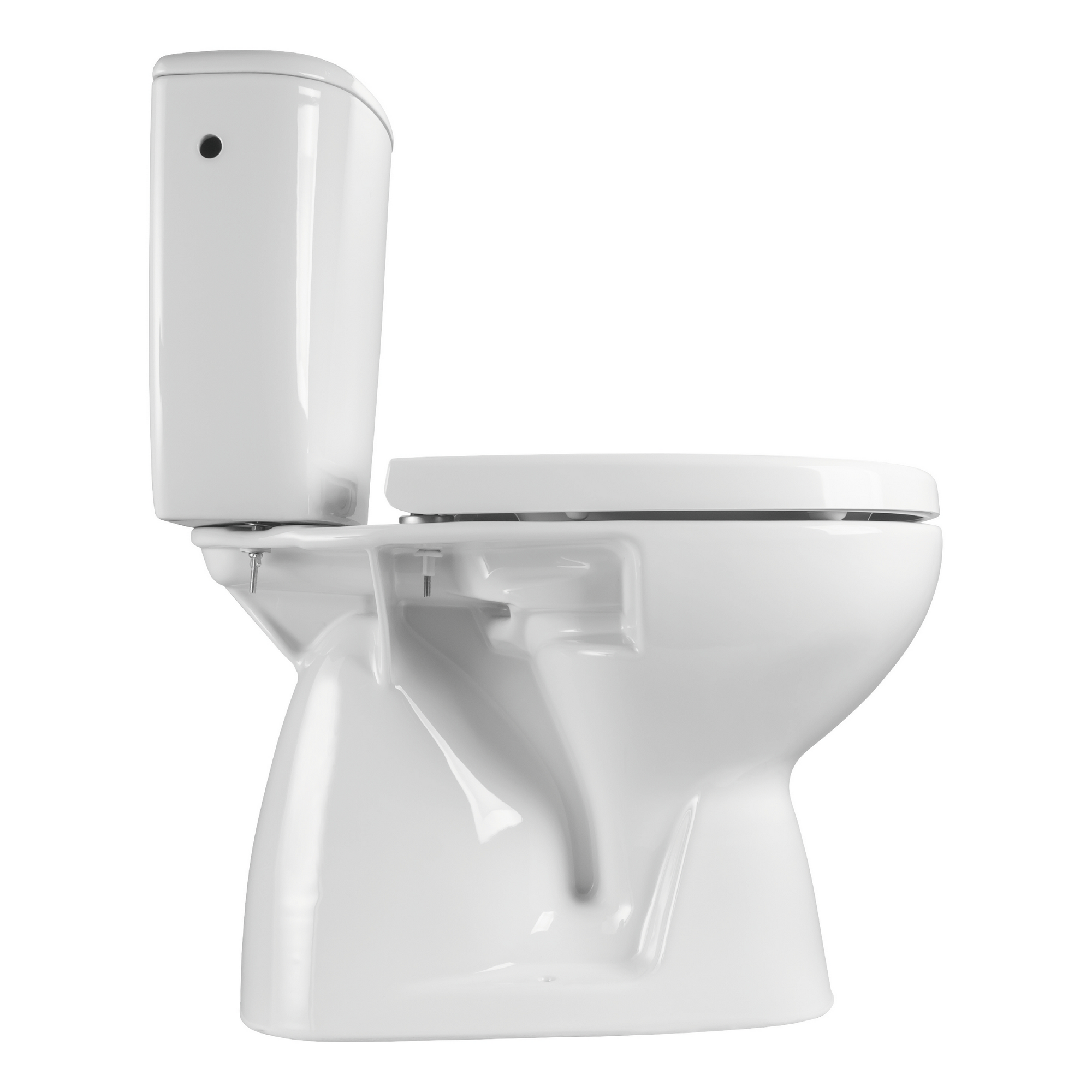 Stand-WC 'Rivera' weiß 36 x 79,5 x 65 cm, senkrechter Abgang + product picture