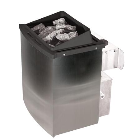 4. Bild von Elementsauna 'Kotka' natur 9 kW Ofen mit integrierter Steuerung 196 x 196 x 198 cm
