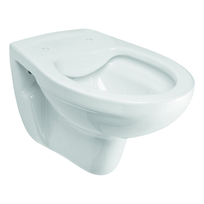 Bild von Wand-WC 'Basic' spülrandlos weiß 36 x 40 x 53 cm