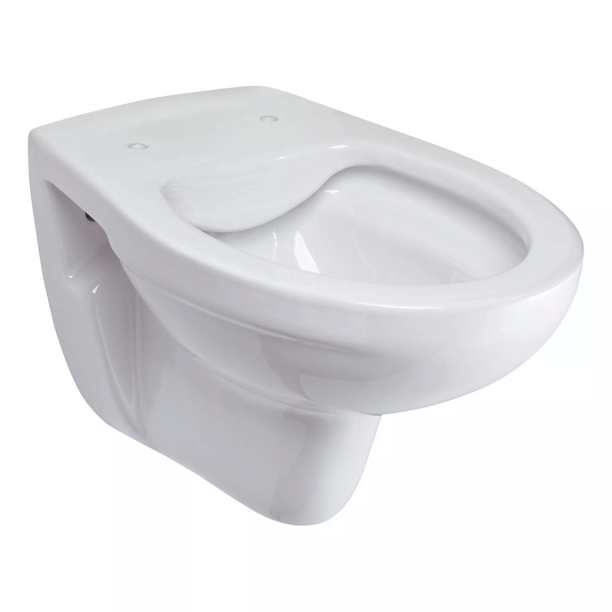 Wand-WC 'Basic' spülrandlos weiß 36 x 40 x 53 cm