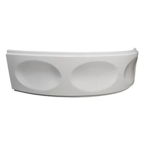 Schürze zu Badewanne 'Salinas Modell B' weiß 202 x 50,5 x 3 cm