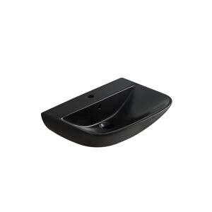 Waschbecken 'Rivo' schwarz 60 x 60 x 17 cm