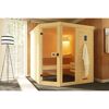 Sauna Laukkala 3 aus hellem Holz