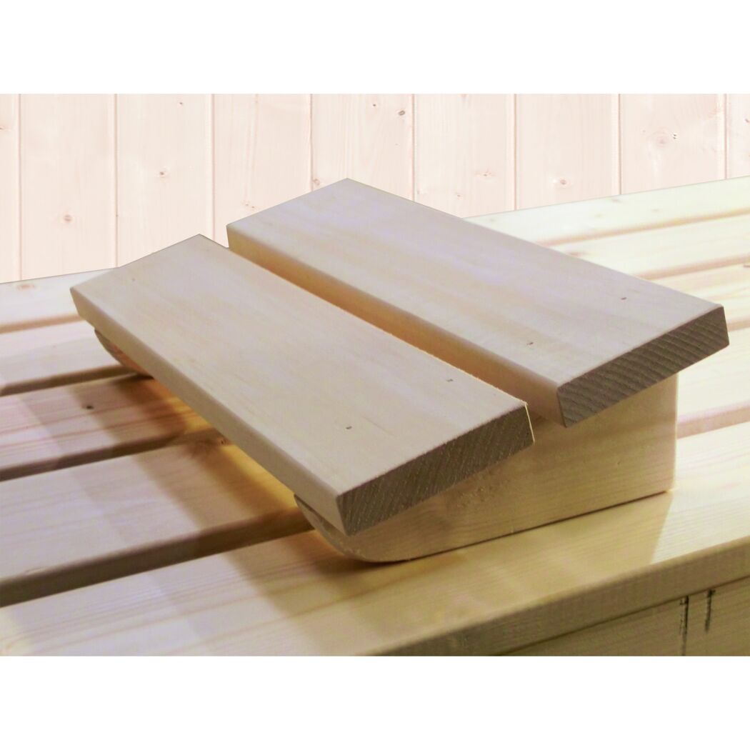 Sauna Kopfstütze aus Holz