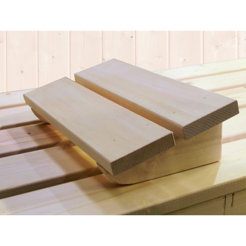 Sauna Kopfstütze aus Holz