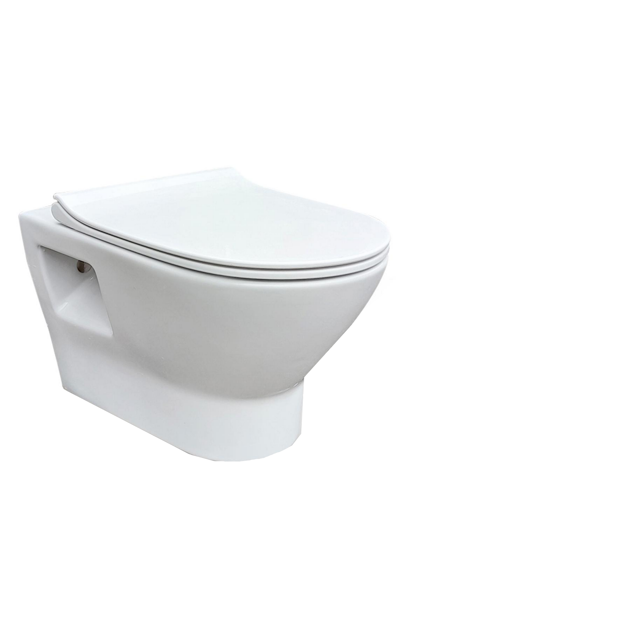 Wand-WC-Set 'Ostra' Keramik 35,5 x 36,6 x 49,8 cm + product picture
