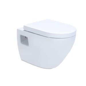 Wand-WC-Set 'Santo' spülrandlos mit WC-Sitz