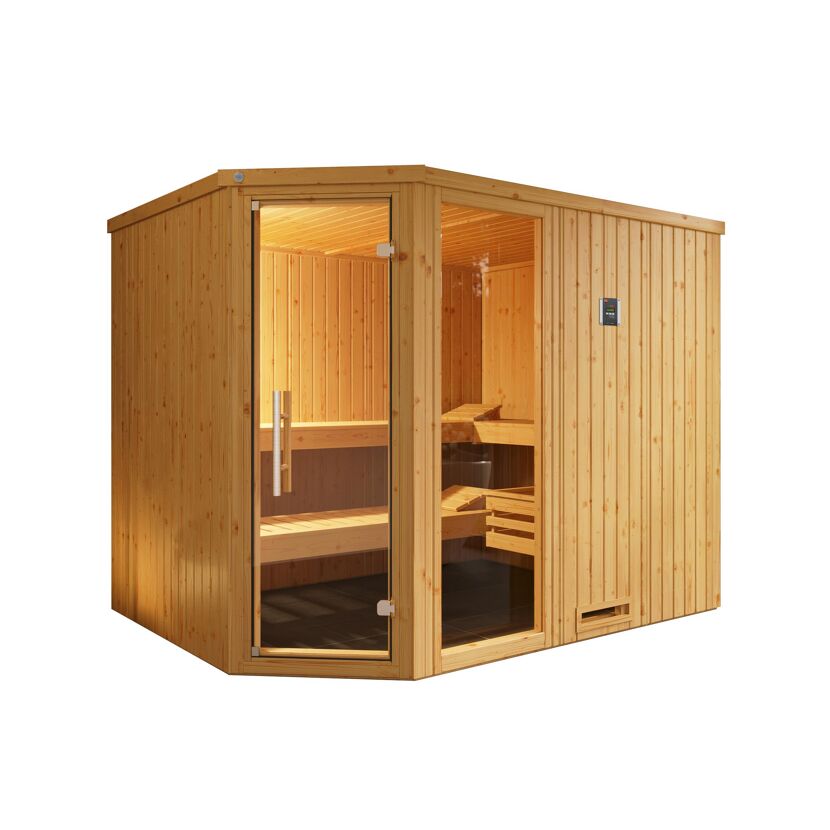 Weka Sauna Varberg Größe 4 aus Holz
