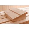 Holzauflage für die Sauna