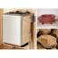 Massivholz-Sauna 'Valida 4 Eck' mit 9 kW K-Ofenset, integrierter Steuerung, Glastür 237 x 187 x 203,5 cm