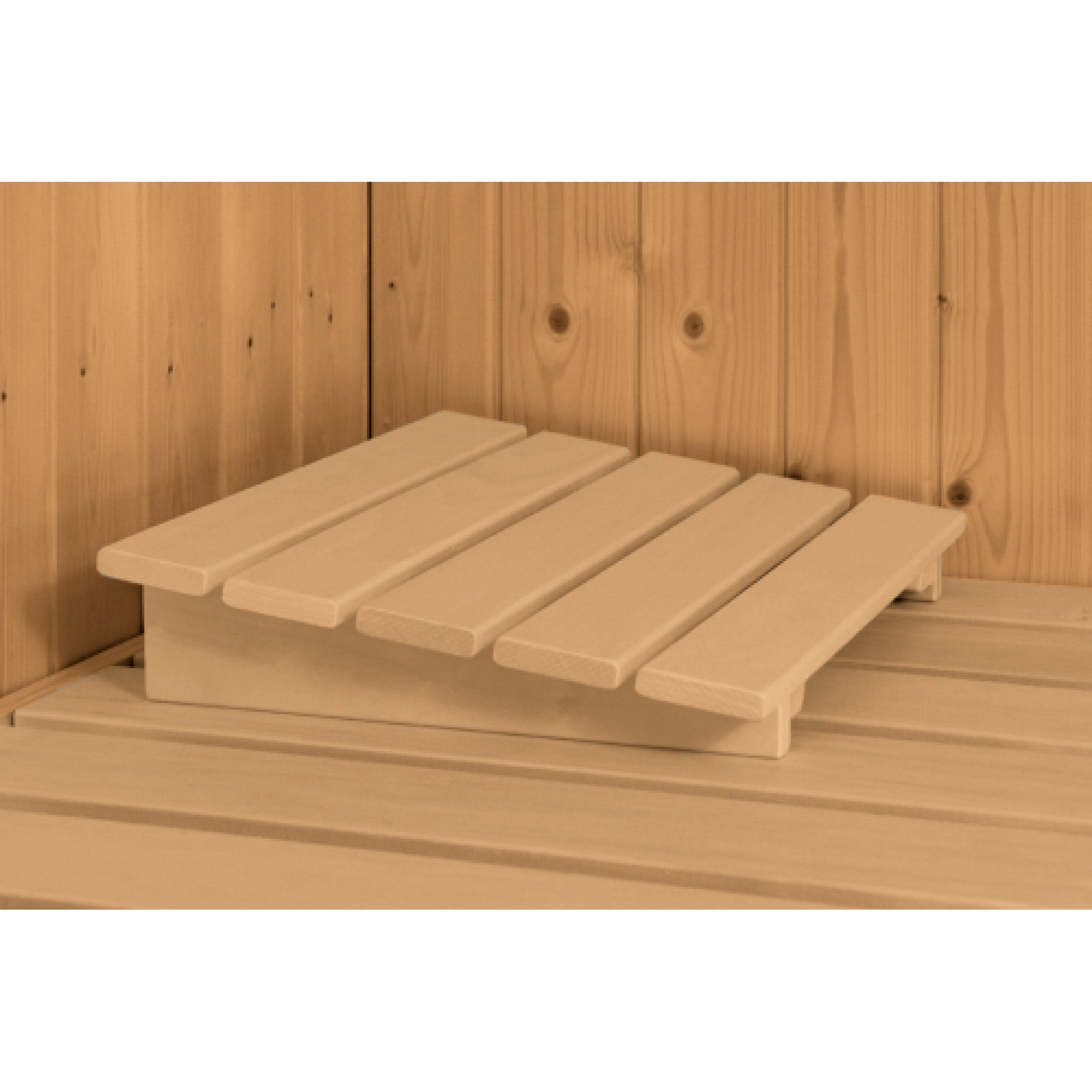Sauna-Kopfstütze 'Classic' Holz naturbelassen