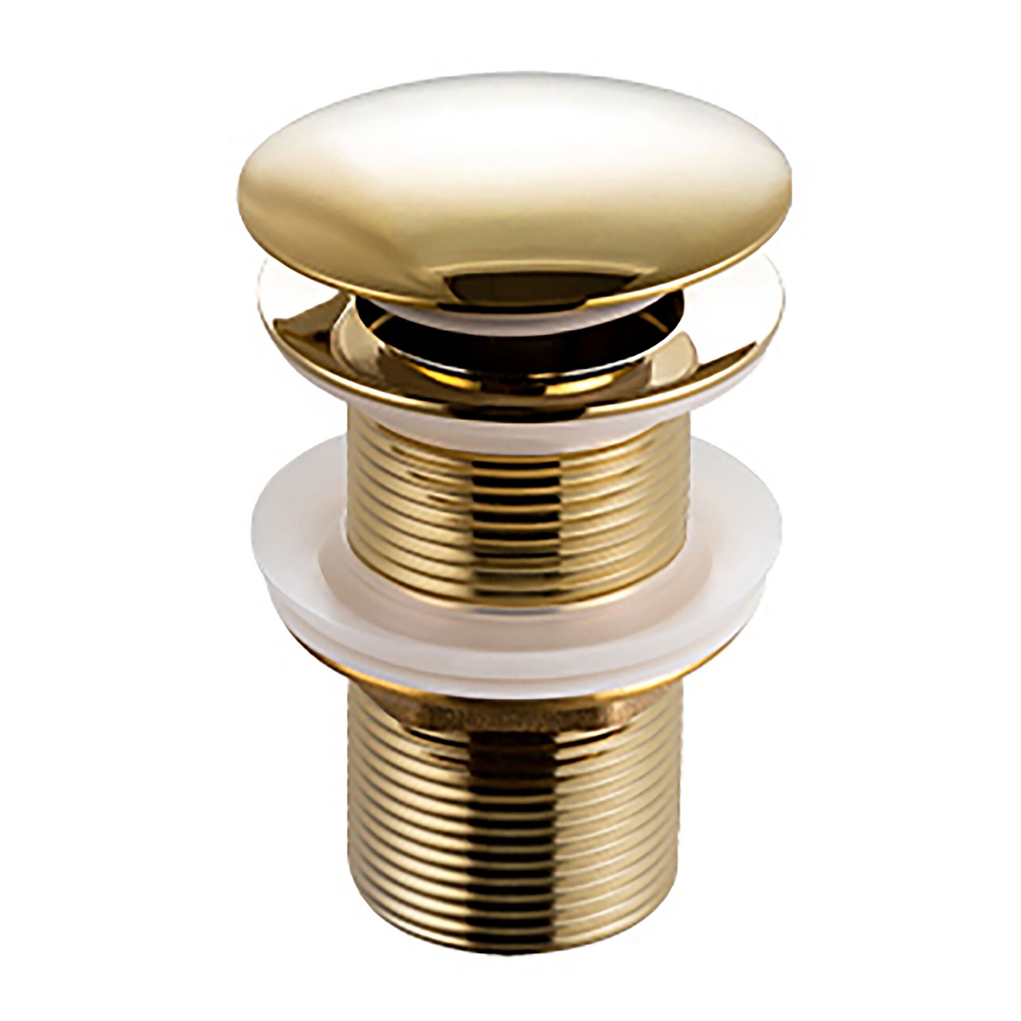 Goldenes Auslaufventil für Waschbecken