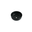 Verkleinertes Bild von Aufsatzwaschtisch 'Taos' Keramik matt black Ø 35,8 x 13,7 cm