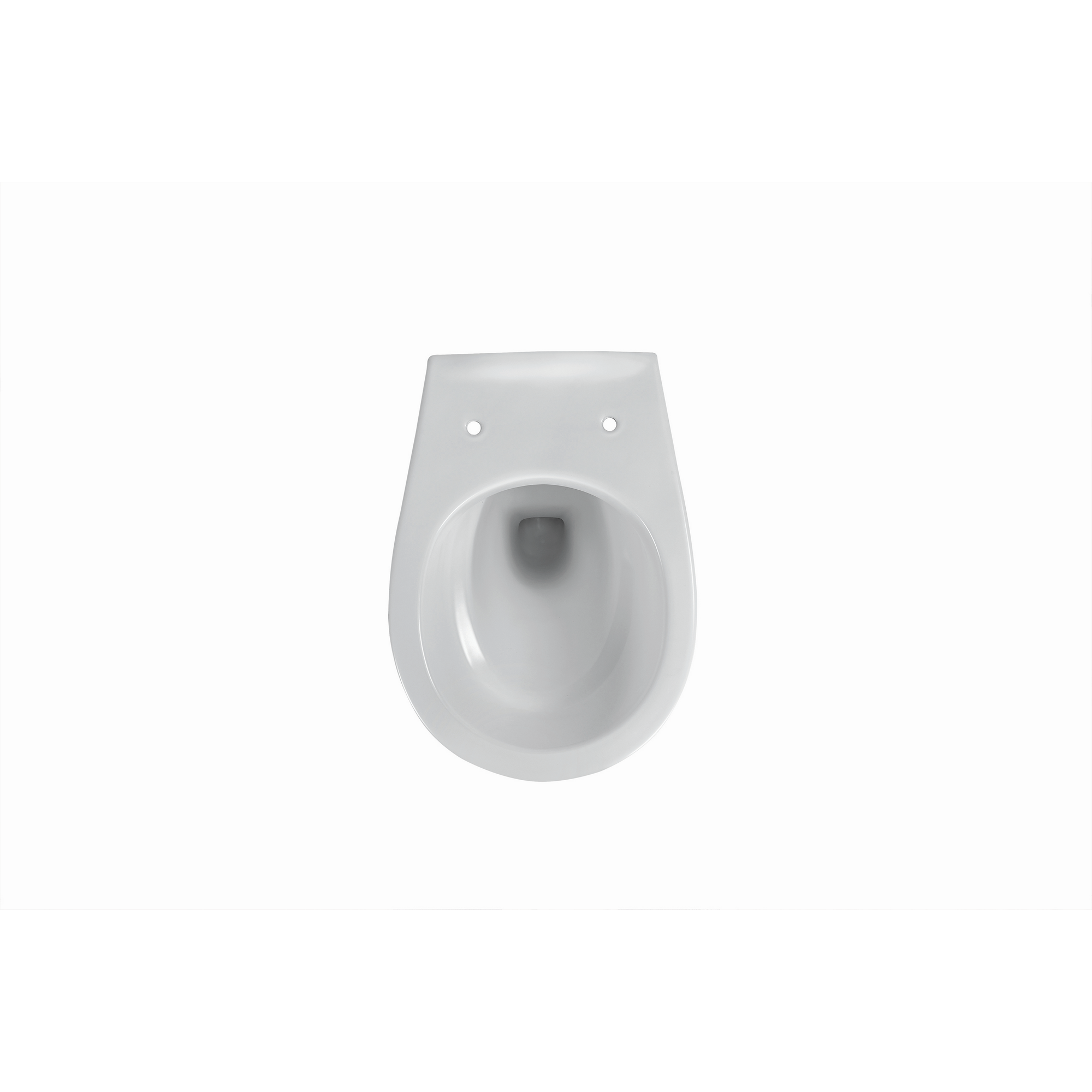 Wand-WC Tiefspüler spülrandlos matt weiß, ohne WC-Sitz + product picture