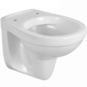 Wand-WC Tiefspüler spülrandlos matt weiß