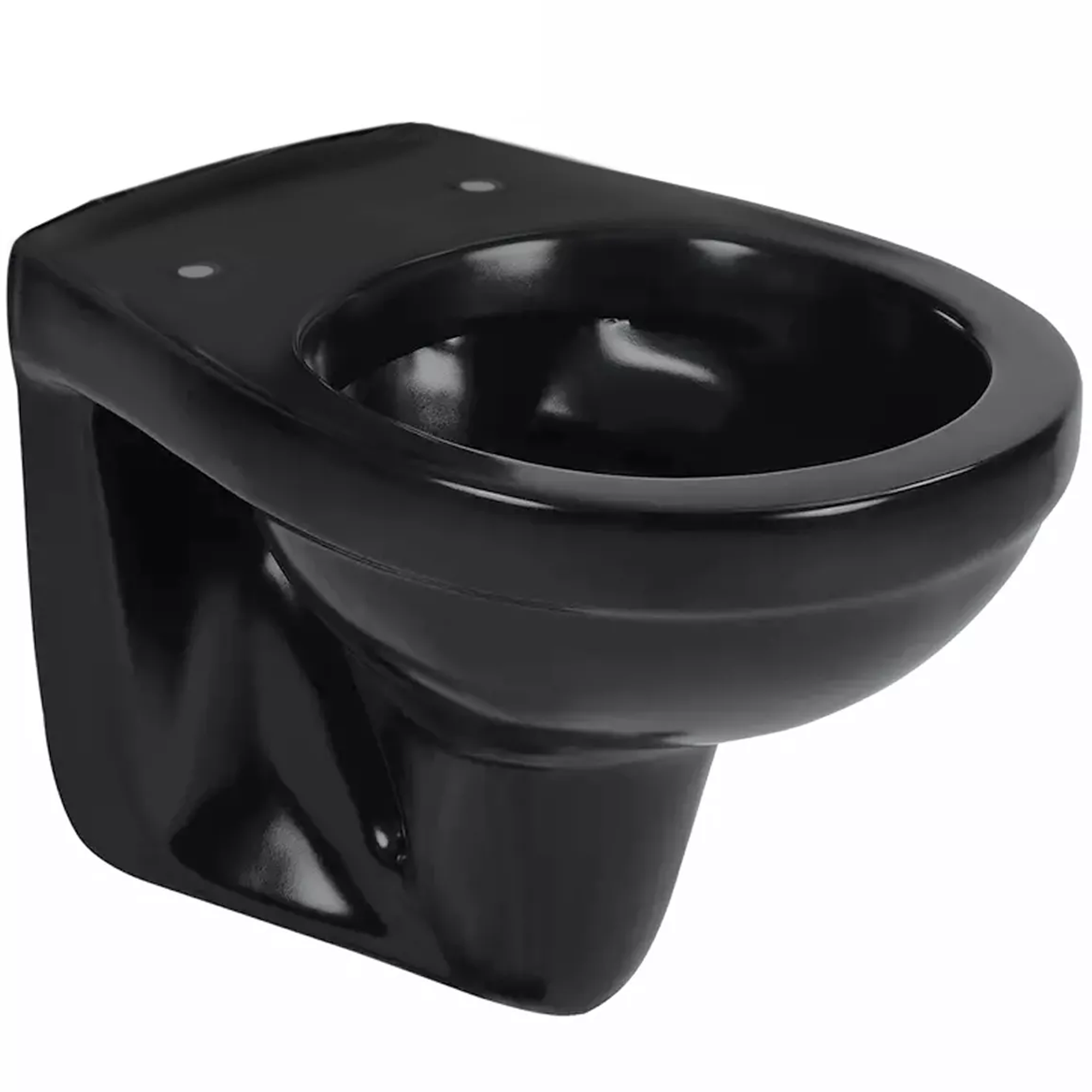 Wand-WC Tiefspüler spülrandlos matt anthrazit,