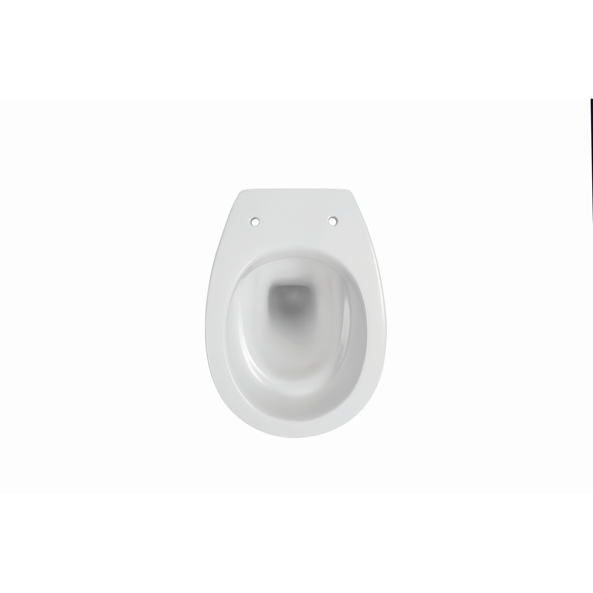 Stand-WC Tiefspüler spülrandlos matt weiß, ohne WC-Sitz + product picture