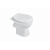 Weißes Stand-WC