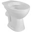 Stand-WC spülrandlos weiß