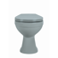 Verkleinertes Bild von Stand-WC Tiefspüler spülrandlos matt grau, ohne WC-Sitz