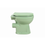 Verkleinertes Bild von Stand-WC Tiefspüler spülrandlos matt lindgrün, ohne WC-Sitz