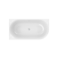 Verkleinertes Bild von Badewanne 'Mince Corner XS' rechts weiß 155 x 80 cm