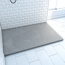 Duschwanne 'Stone' grau 80 x 120 x 2,6 cm