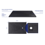 Duschwanne 'Stone' schwarz 90 x 140 x 2,6 cm
