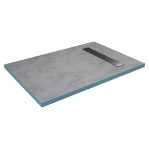 Showerboard grau 80 x 120 x 4 cm