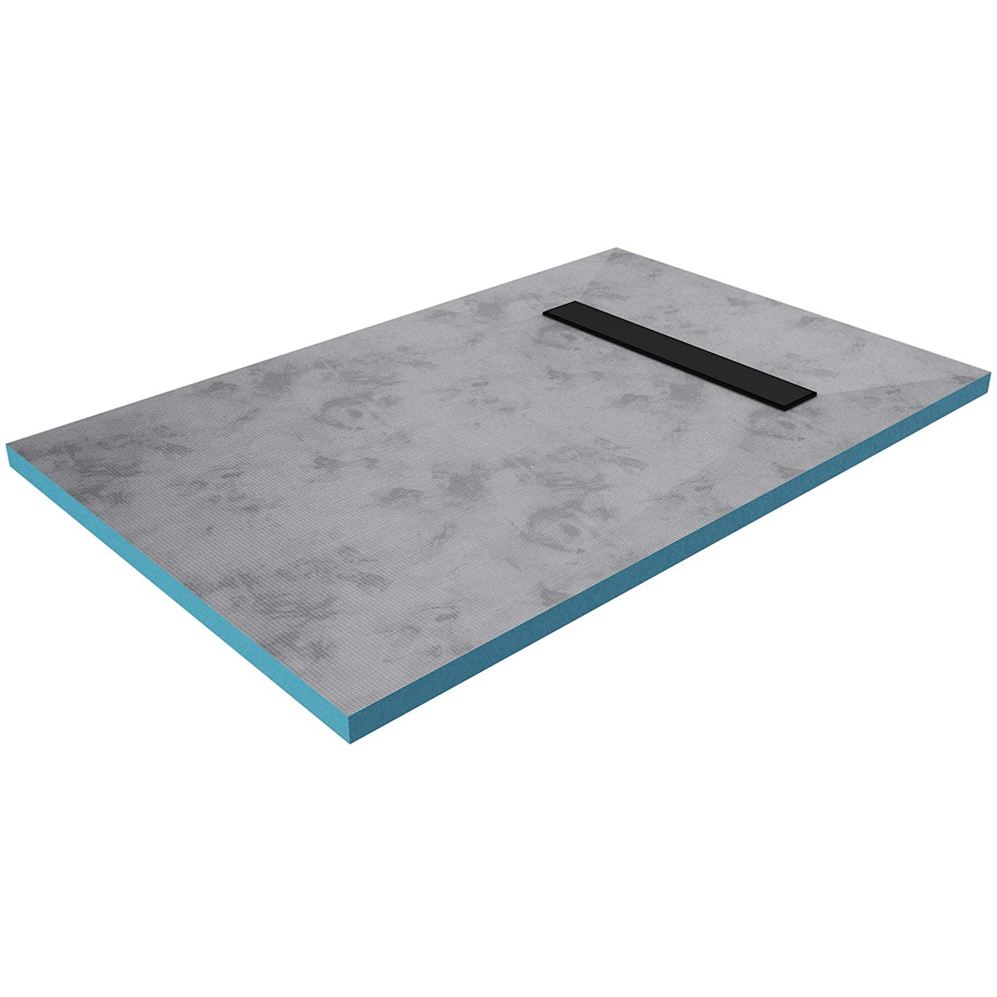 Showerboard grau 80 x 120 x 4 cm