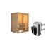 Sauna Solara mit 3,6 kW Ofen