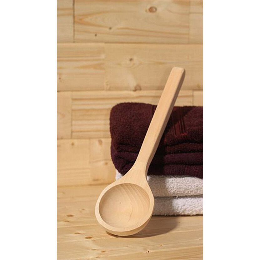 Holzkelle und Handtücher