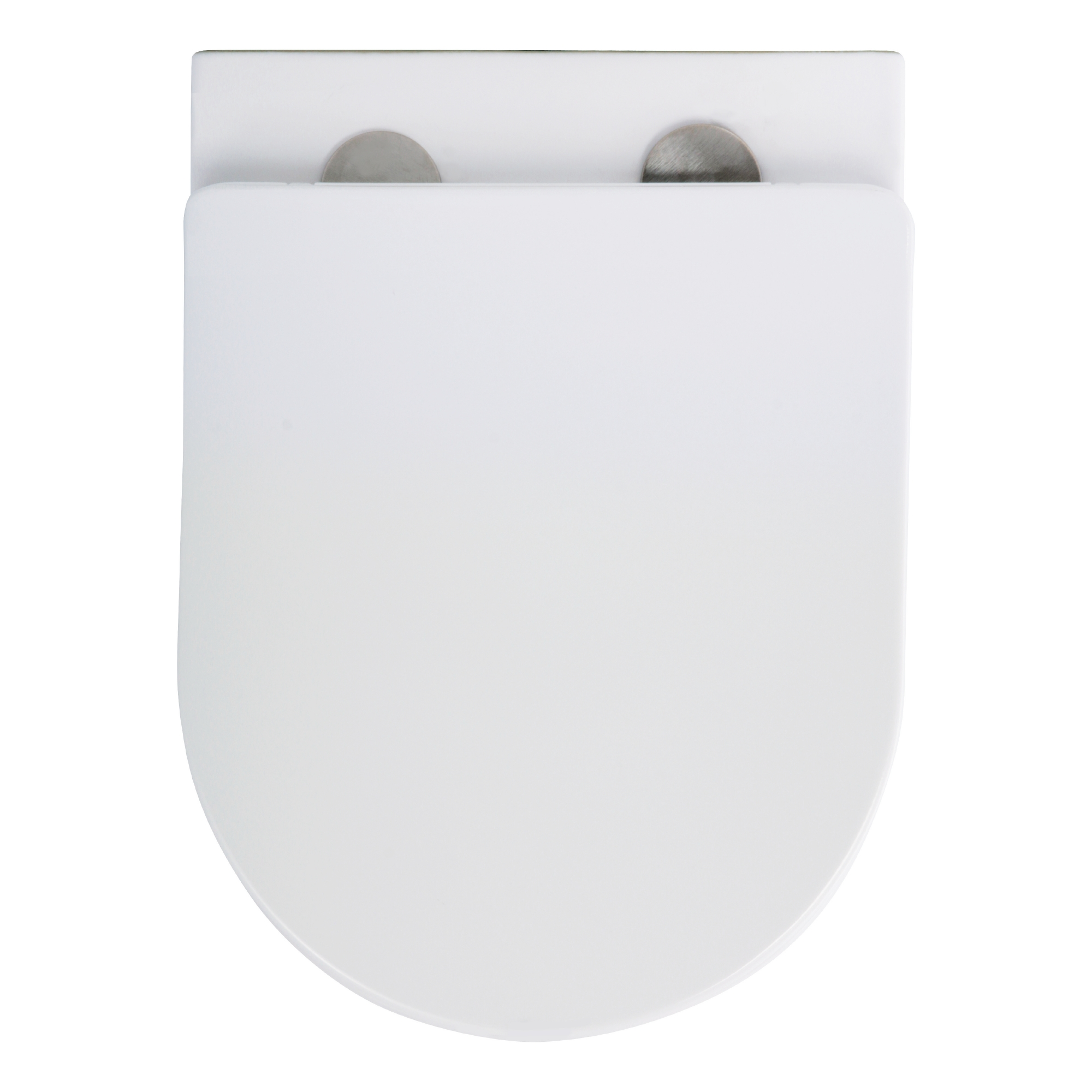 Wand-WC-Set spülrandlos weiß inkl. WC-Sitz mit Absenkautomatik 42 x 36 cm + product picture