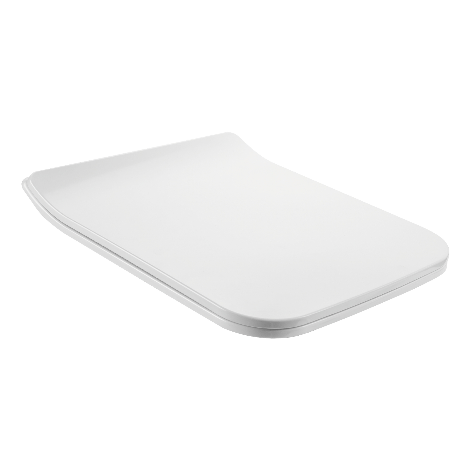 Wand-WC-Set 'Teemo' spülrandlos weiß inkl. WC-Sitz mit Absenkautomatik 43 x 52,5 cm + product picture
