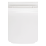 Verkleinertes Bild von Wand-WC-Set 'Teemo' spülrandlos weiß inkl. WC-Sitz mit Absenkautomatik 43 x 52,5 cm