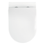 Verkleinertes Bild von Wand-WC 'Acobo' spülrandlos weiß 40 x 52 cm mit WC-Sitz