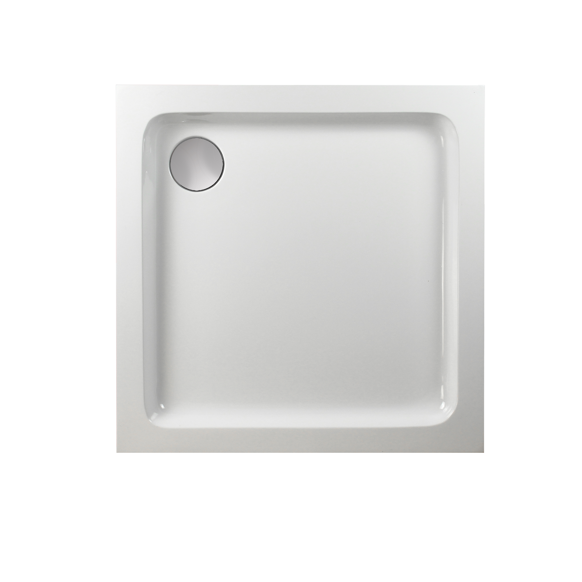 Duschwannen-Set 'Vereg Basic' Sanitäracryl weiß  90 x 90 x 6 cm + product picture