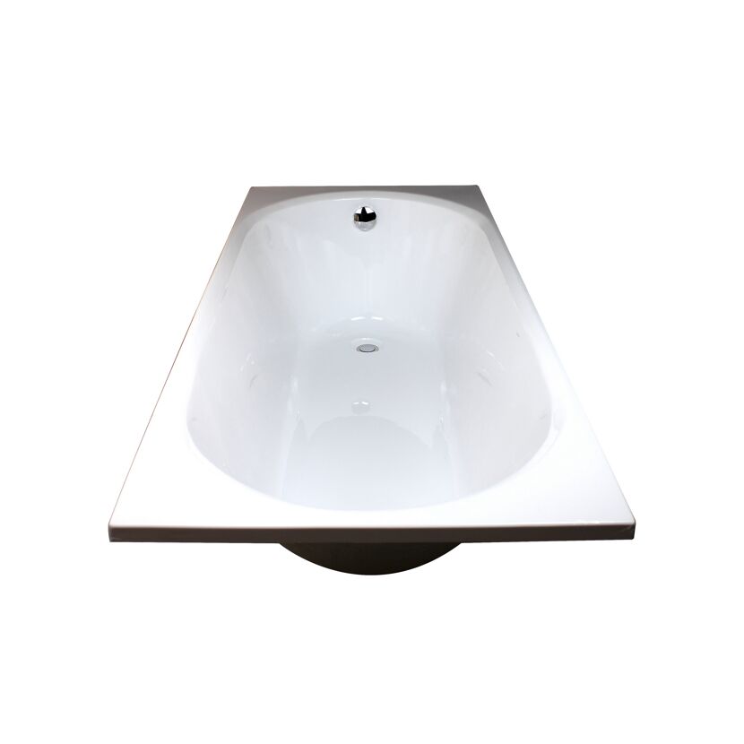 Weiße Badewanne