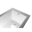Badewannen-Set 'Verosan Form' Sanitäracryl weiß 170 x75 cm