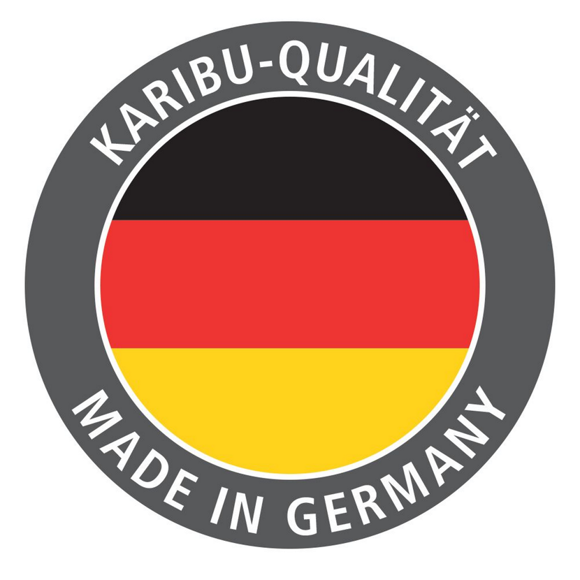 Karibu-Qualität Made in Germany Siegel