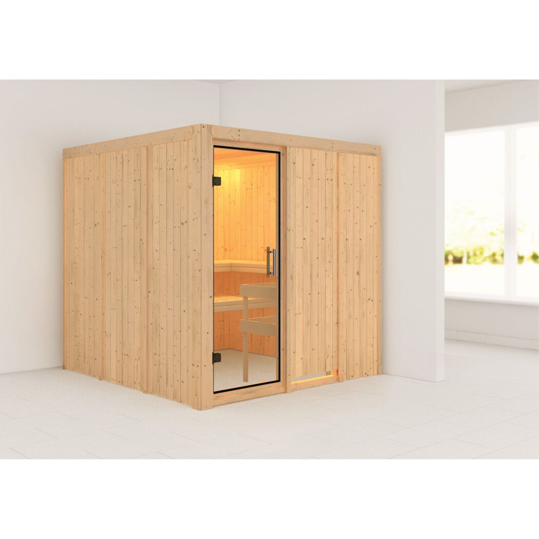 Sauna Alesia Front natur