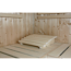Holzfußstütze für die Sauna