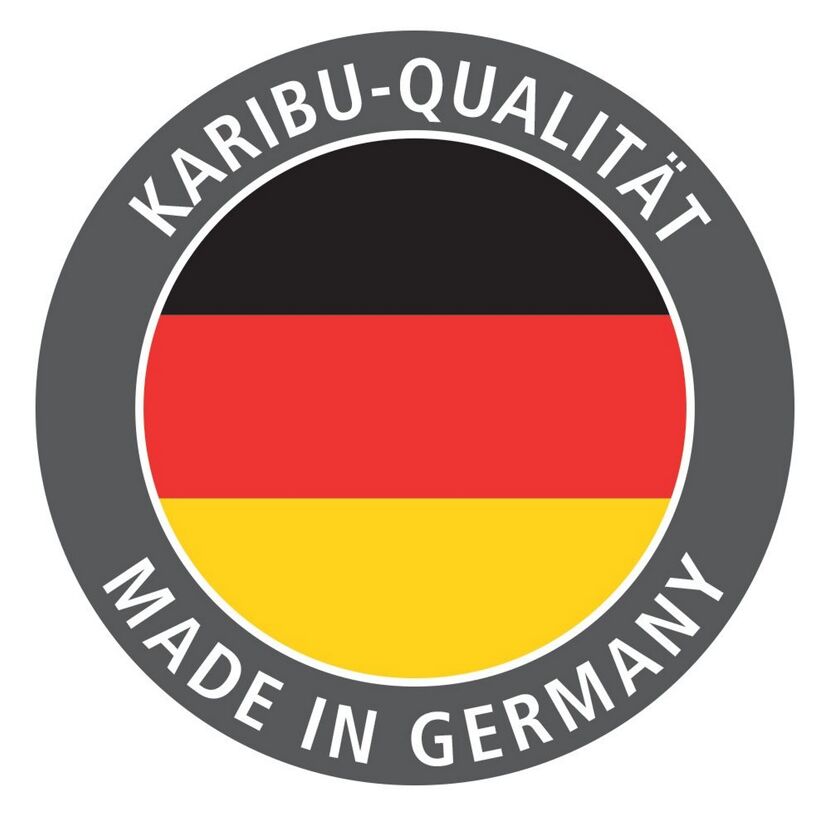 Karibu-Qualität Made in Germany Siegel