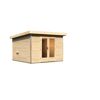 Gartenhaus Francisco 1 Set A natur