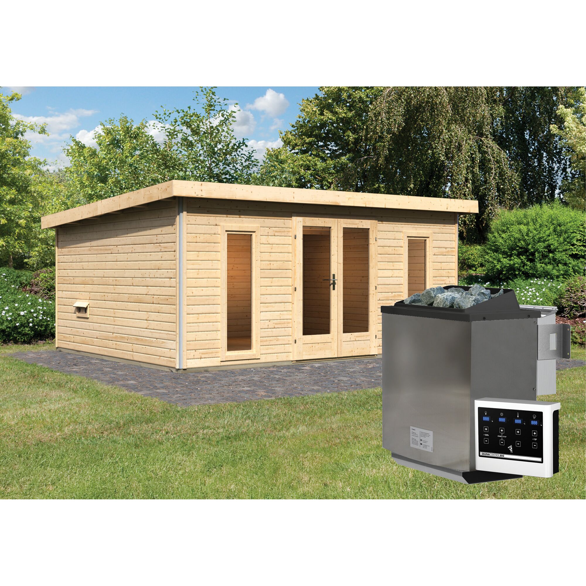 Sauna Francisco 4 Set A 9KW