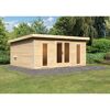 Gartenhaus Francisco 4 Set B natur
